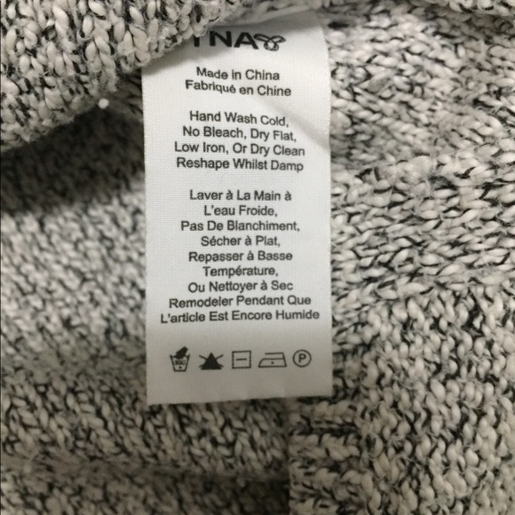 TNA Clarion hoodie Small GUC Marled Grey - Picture 11 of 15